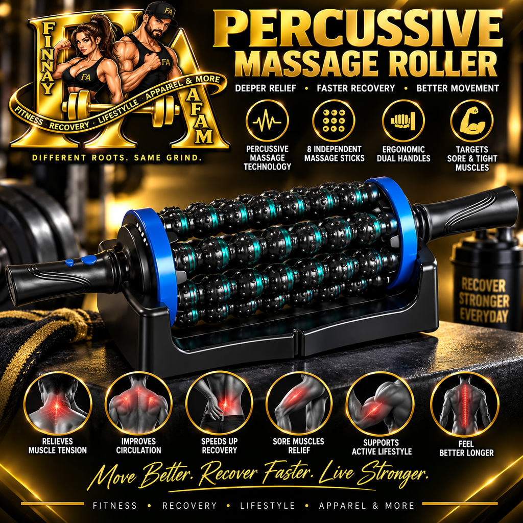 Deep Tissue Percussive Massage Roller