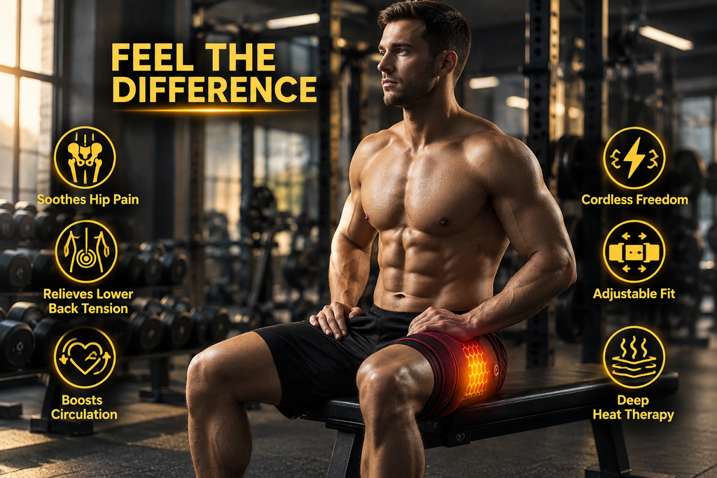 Cordless Heated Hip & Lower Back Recovery
