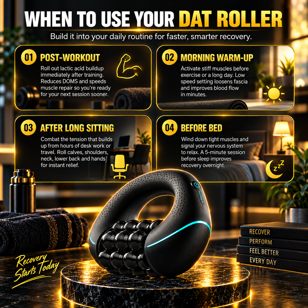 3 - Speed Deep tissue Massage Roller