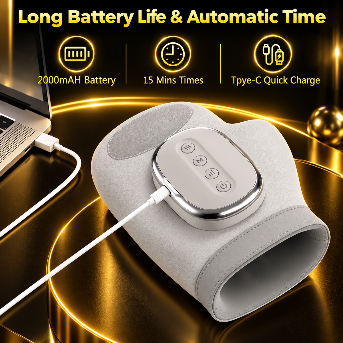 5-Level Air Compression Hand Massager