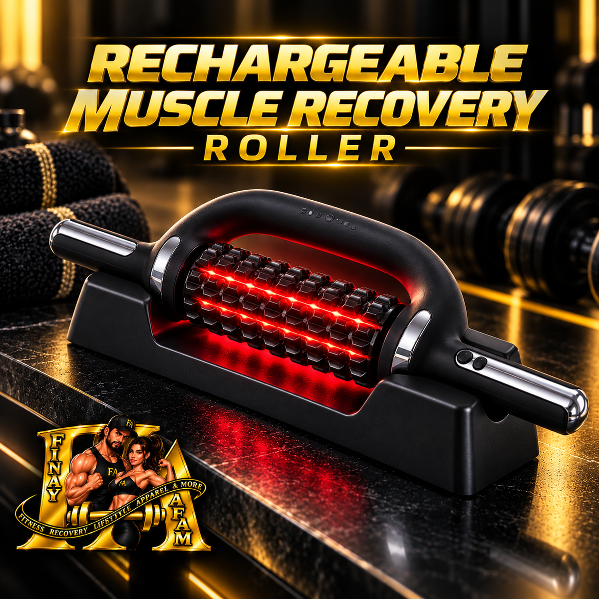 Rechargeable  Muscle Recovery Roller