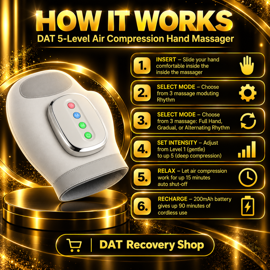 5-Level Air Compression Hand Massager
