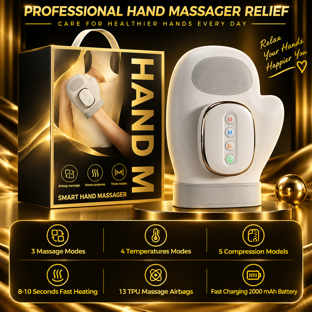 5-Level Air Compression Hand Massager
