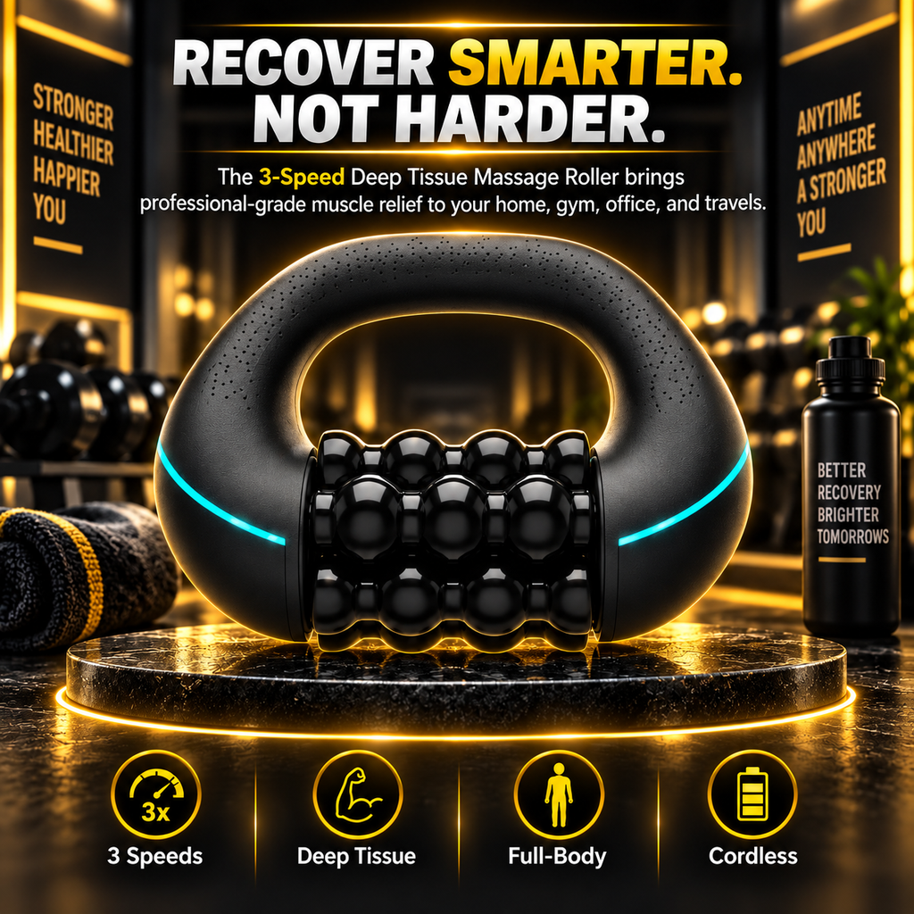 3 - Speed Deep tissue Massage Roller