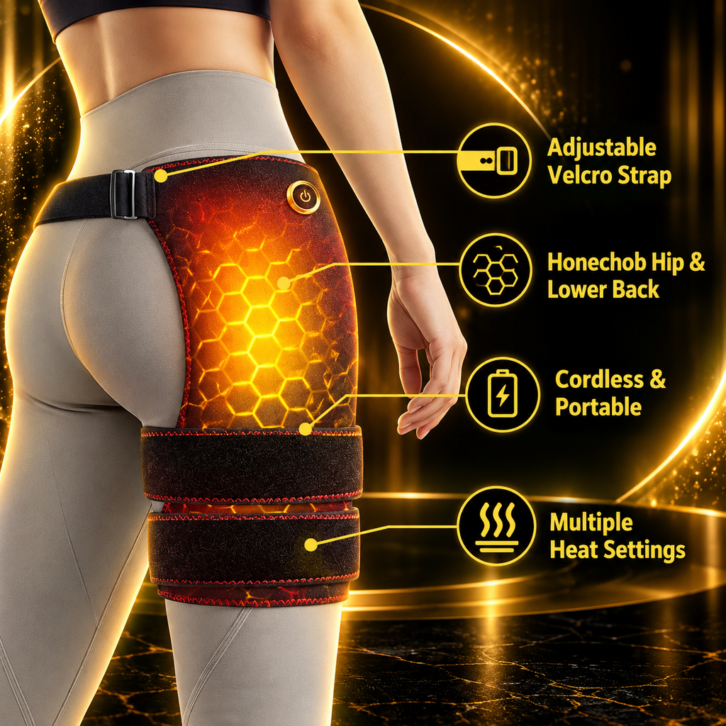 Cordless Heated Hip & Lower Back Recovery
