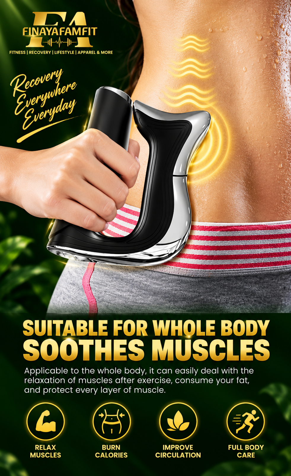 Electric Thermal Muscle Recovery Scraper