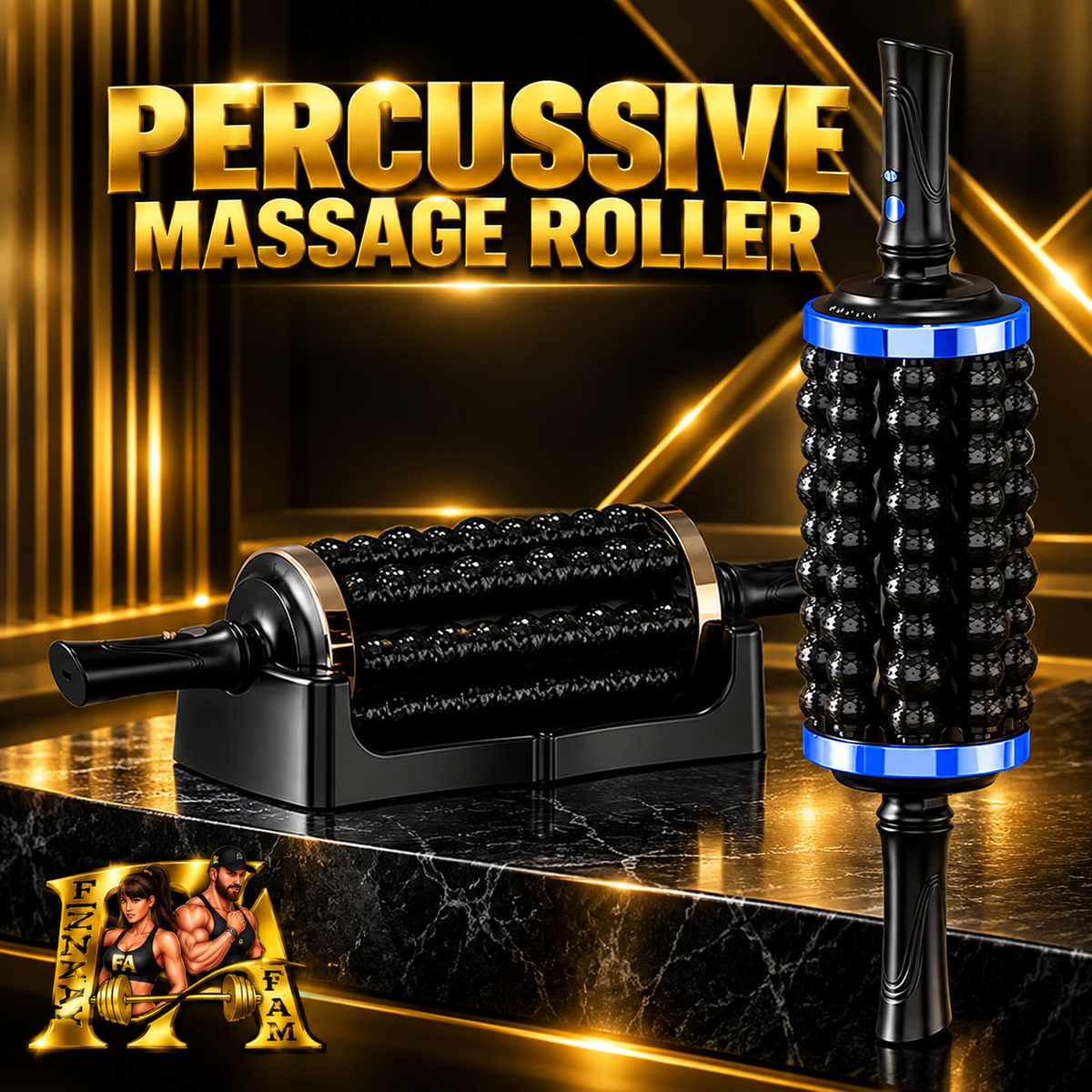 Deep Tissue Percussive Massage Roller