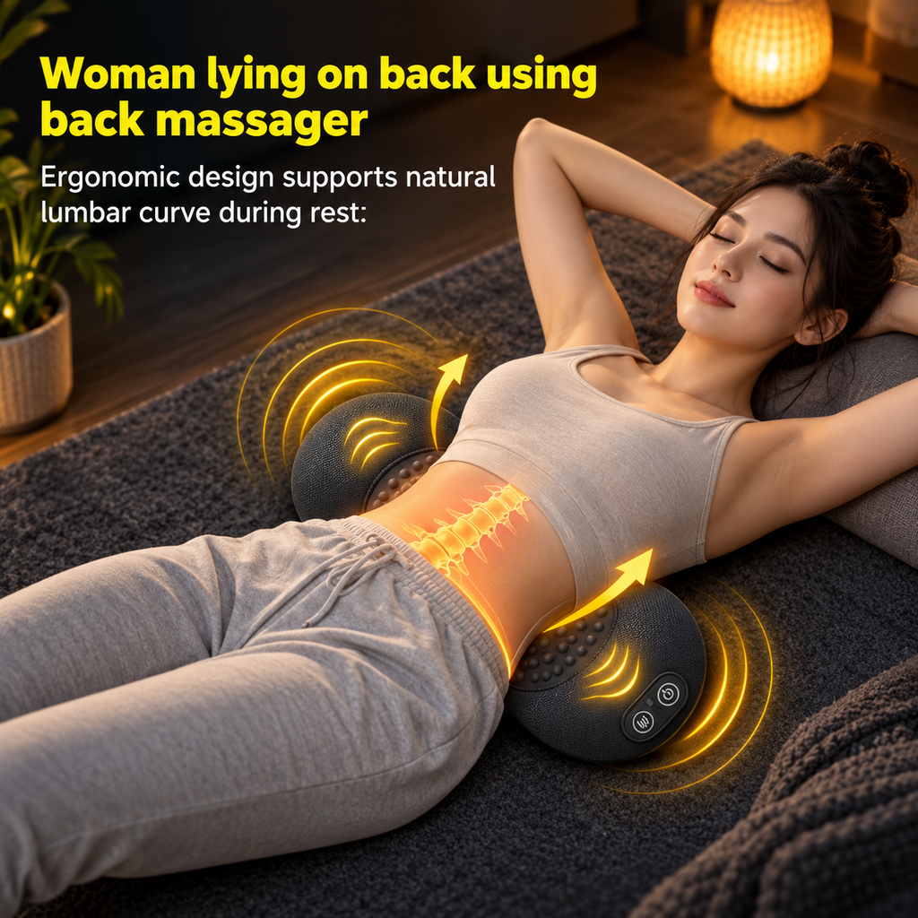 3-in 1 Shiatsu Back Recovery Massager