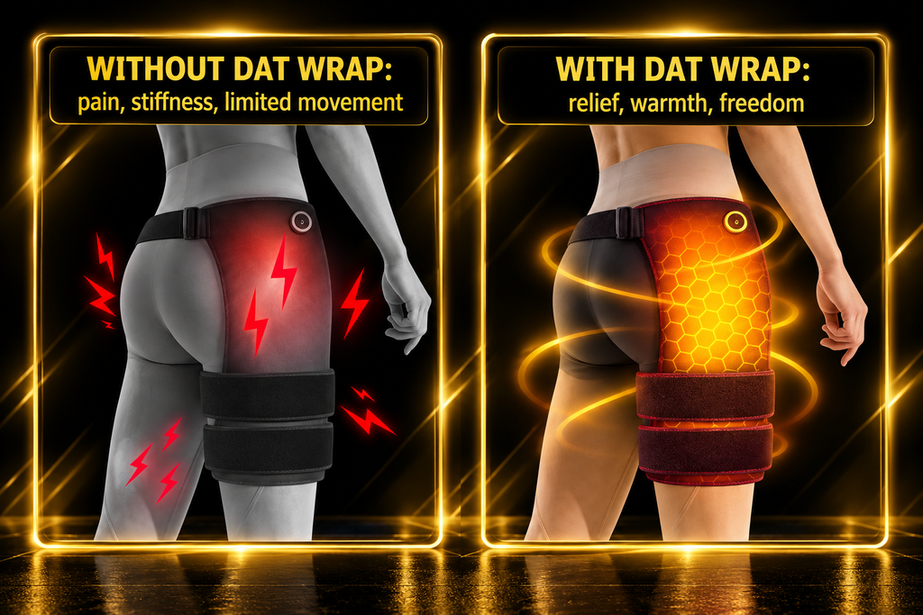 Cordless Heated Hip & Lower Back Recovery