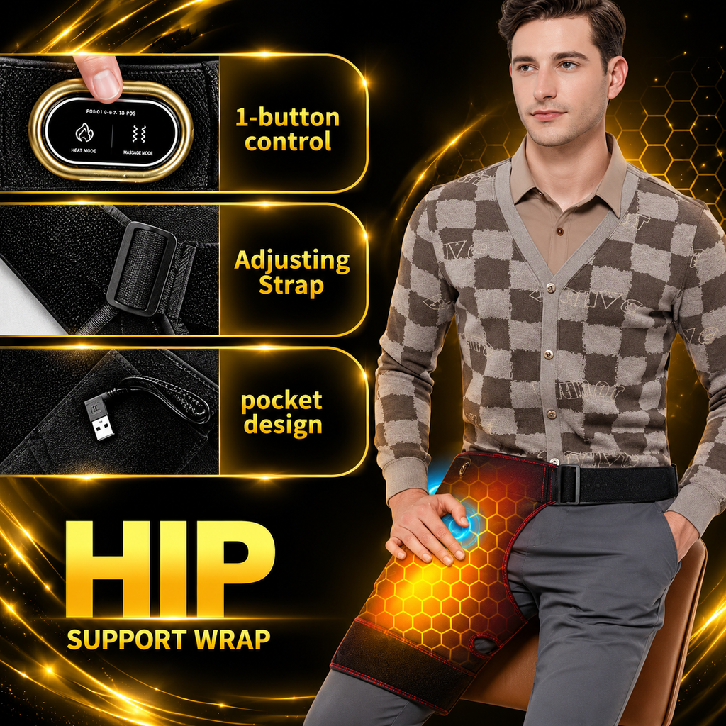 Cordless Heated Hip & Lower Back Recovery