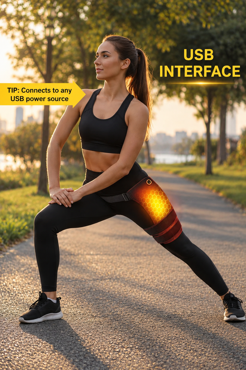 Cordless Heated Hip & Lower Back Recovery