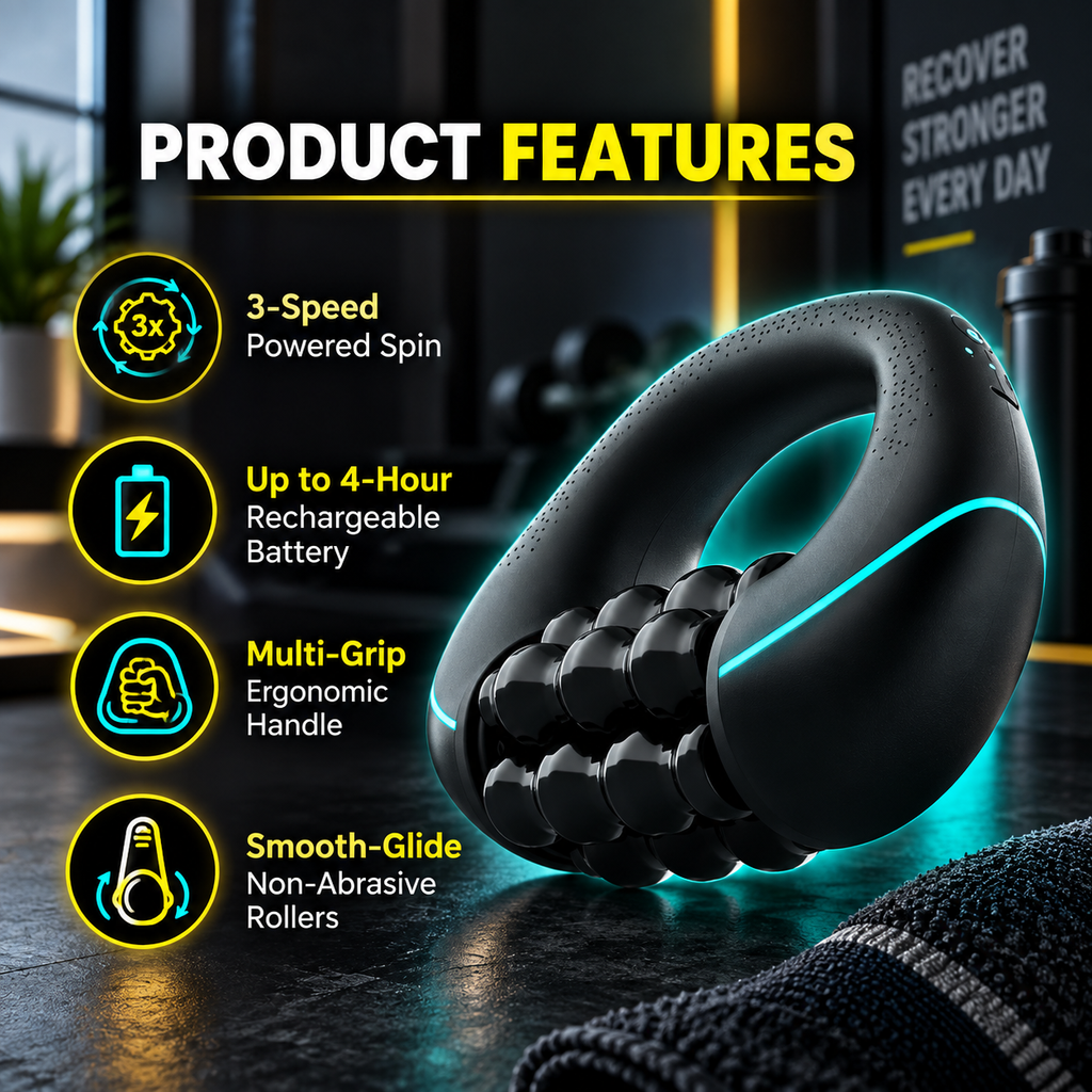 3 - Speed Deep tissue Massage Roller
