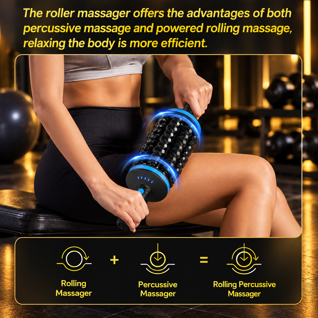 Deep Tissue Percussive Massage Roller