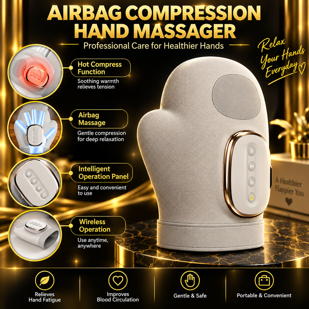 5-Level Air Compression Hand Massager