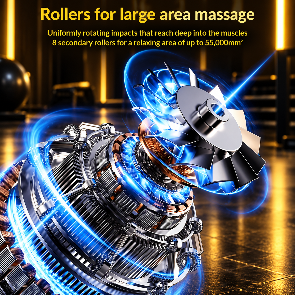 Deep Tissue Percussive Massage Roller