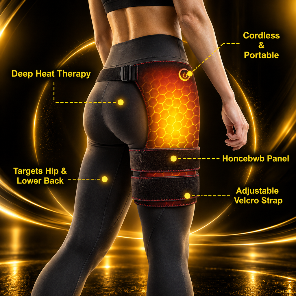 Cordless Heated Hip & Lower Back Recovery
