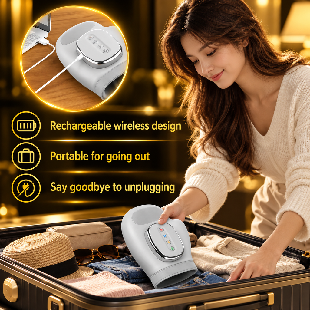 5-Level Air Compression Hand Massager