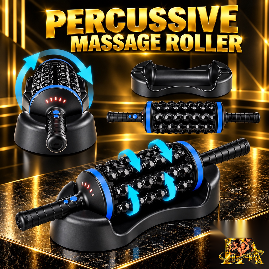 Deep Tissue Percussive Massage Roller