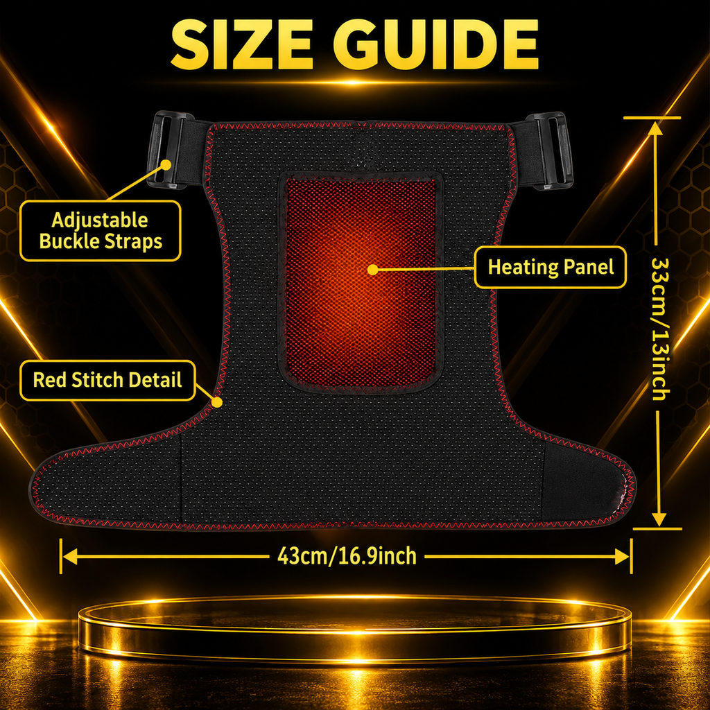 Cordless Heated Hip & Lower Back Recovery