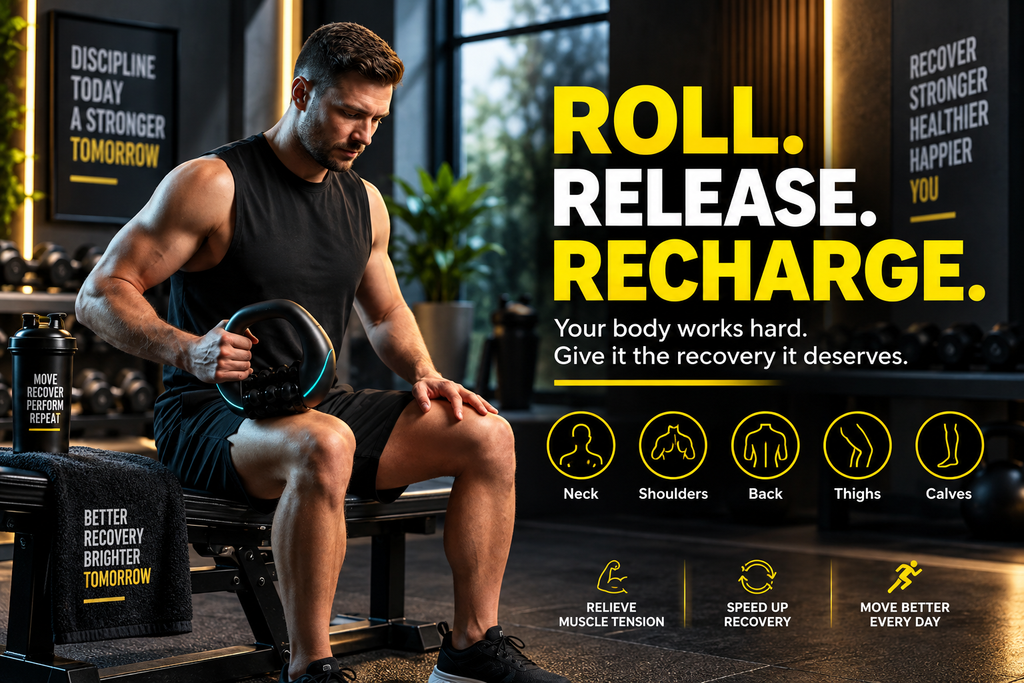 3 - Speed Deep tissue Massage Roller