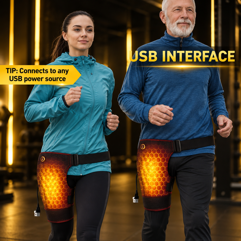 Cordless Heated Hip & Lower Back Recovery