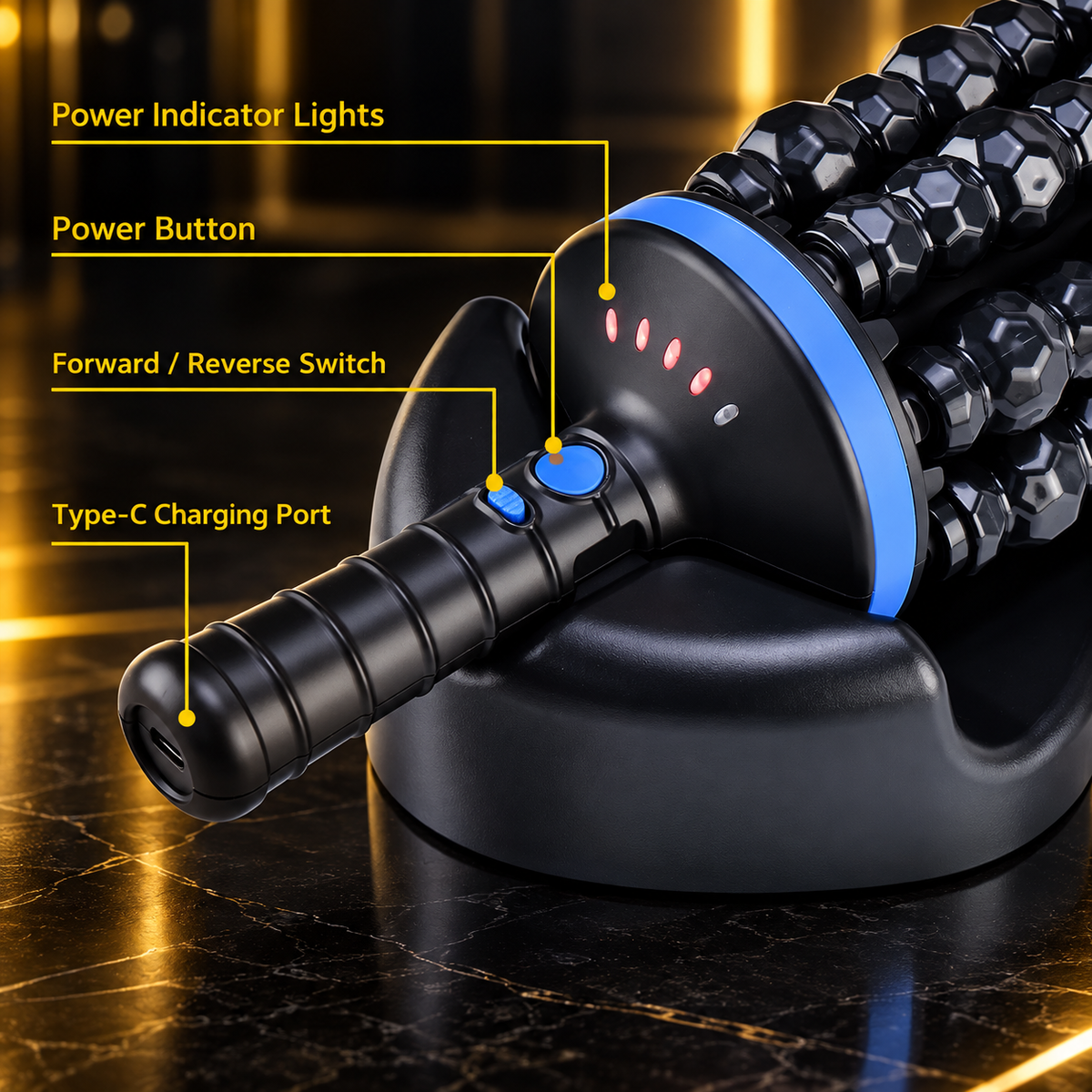Deep Tissue Percussive Massage Roller