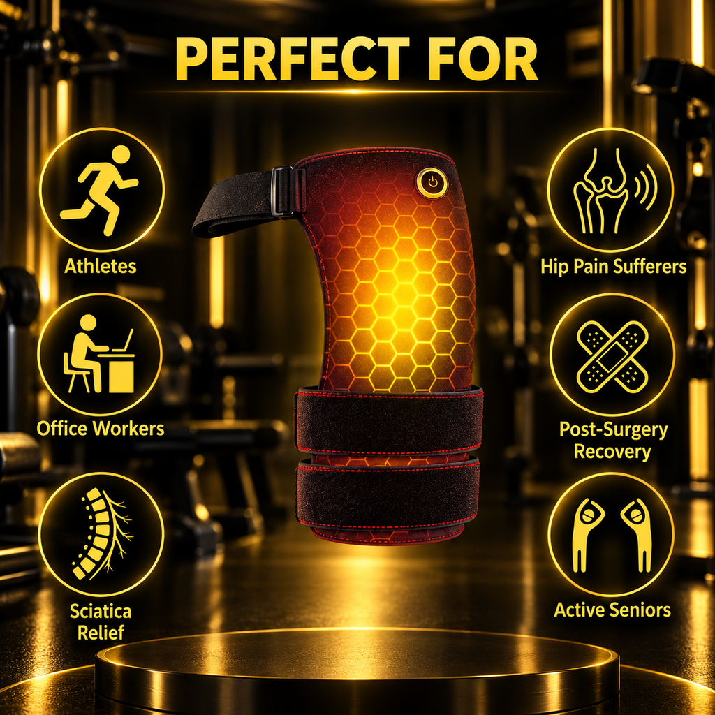 Cordless Heated Hip & Lower Back Recovery