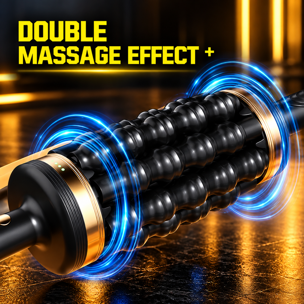 Deep Tissue Percussive Massage Roller