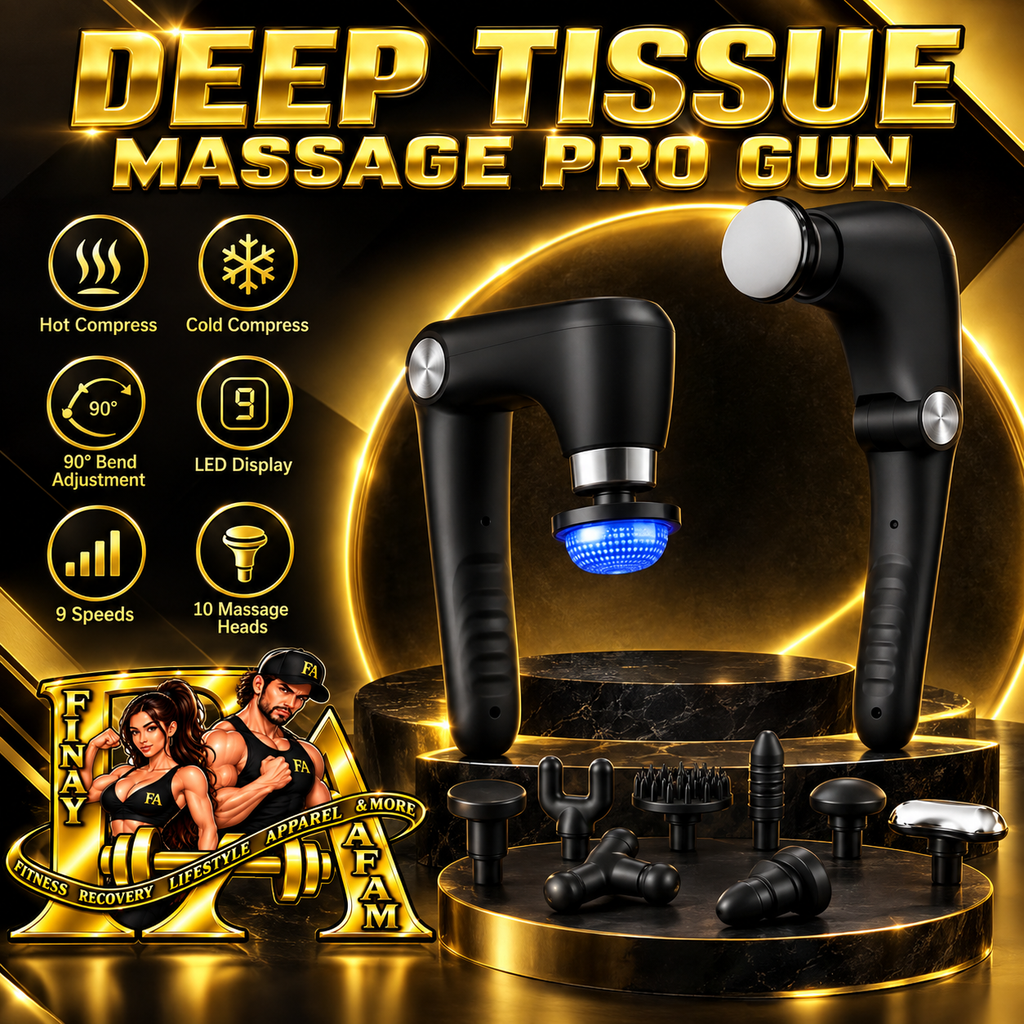 Deep Tissue Massage Pro-Gun with Adjustable handle