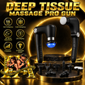 Deep Tissue Massage Pro-Gun with Adjustable handle
