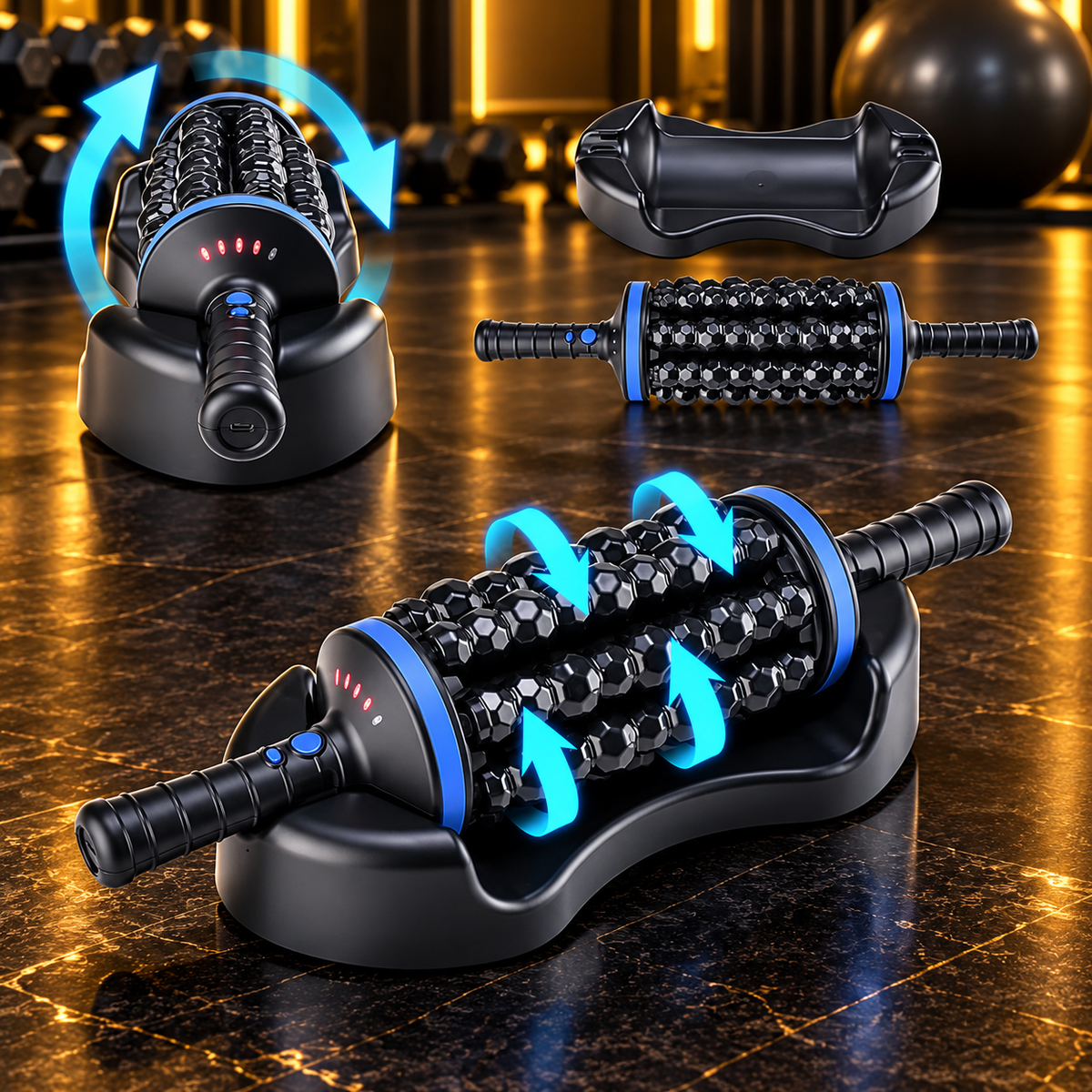 Deep Tissue Percussive Massage Roller